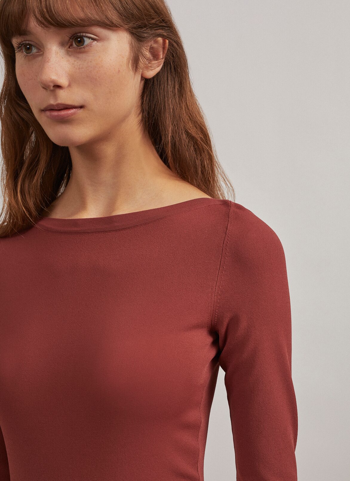 Bodys ALAÏA BODYS ROUGE GRENAT